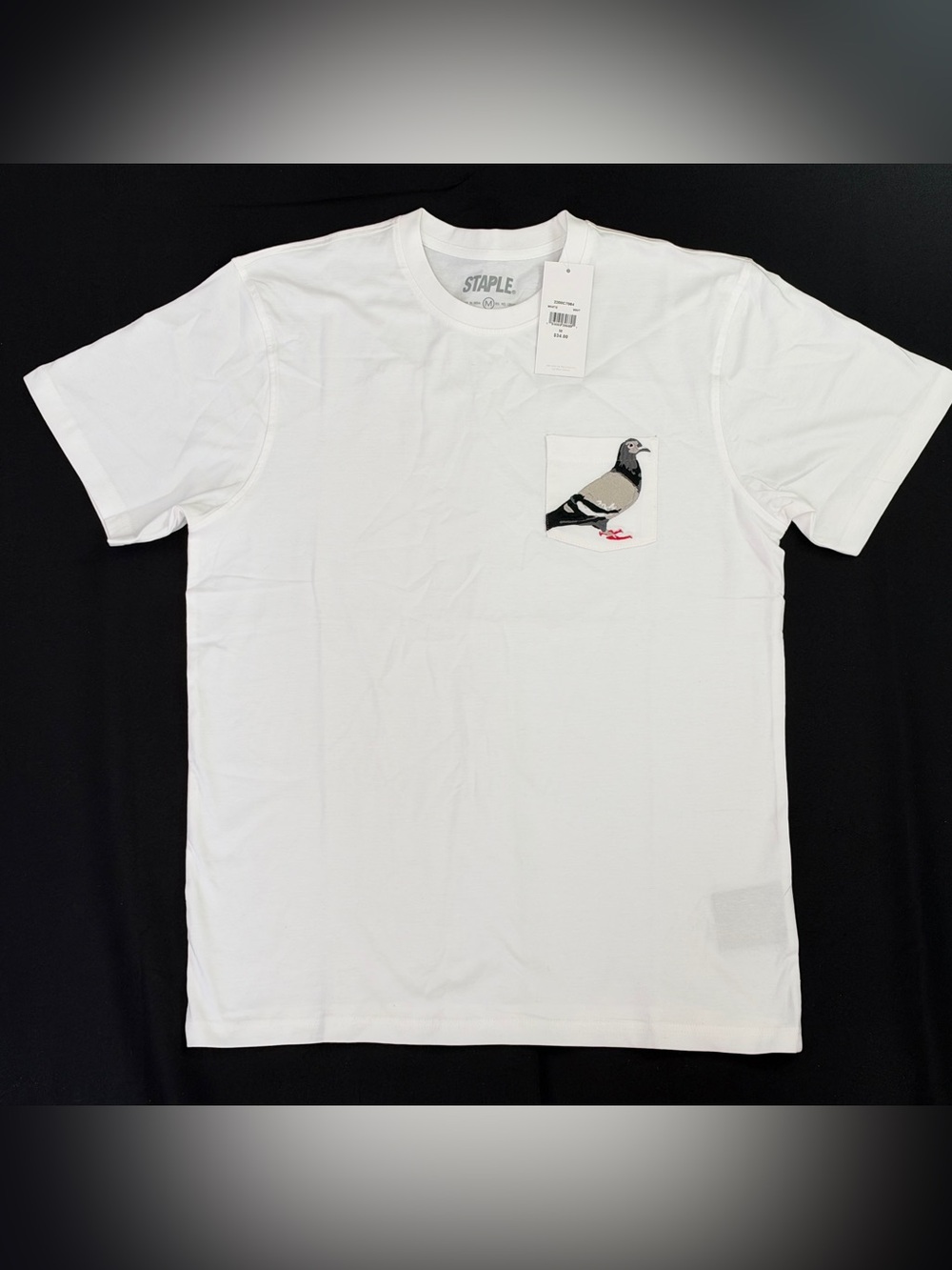 Staple New With Tags Pigeon Pocket Shirt Size Medium - White